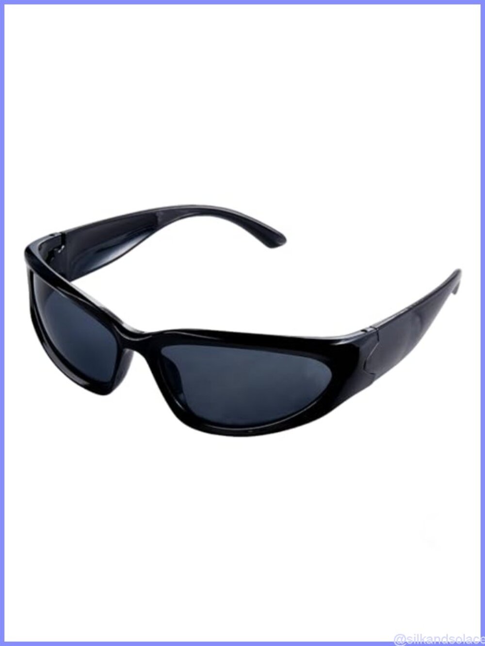 Wrap Around Y2K Sunglasses Polarized UV Protection Unisex Streetwear